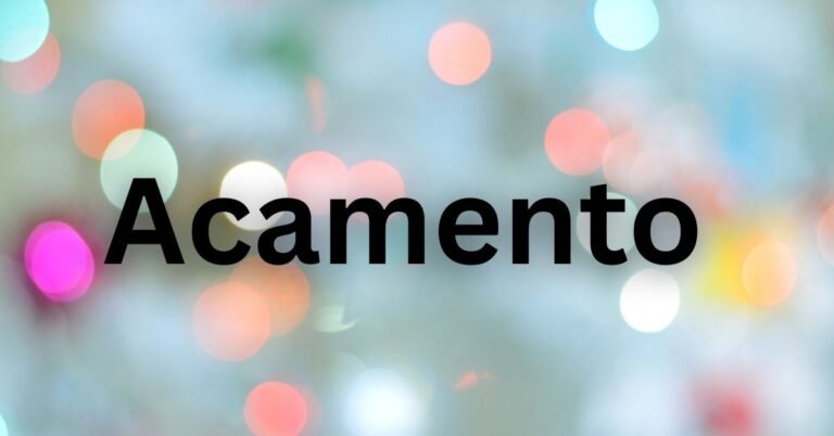 Acamento