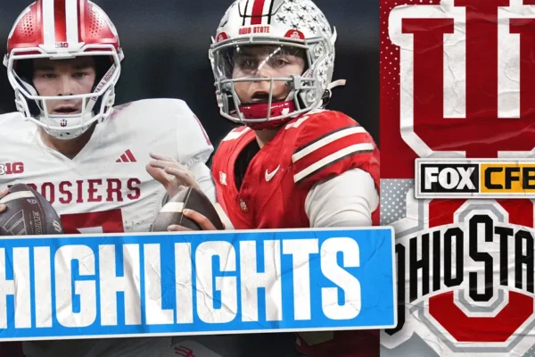 Indiana Hoosiers Football vs Ohio State Buckeyes Football Match Player Stats